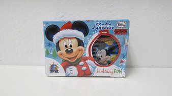 Mickey Mouse 2 plastic surprise eggs with toy inside- VALUE PACK-