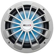 New MB Quart NW1-254L Nautic Series Marine-Certified 10" 600-Watt Shallow Subwoofer (With LED Illumination)