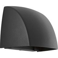 Progress Lighting P5634-3130K9 Cornice One-Light Wall Sconce with HAL AC LED Module, Black by Progress Lighting