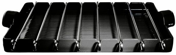 Emile Henry Kabob Grilling Stone and Skewers Set, Noir