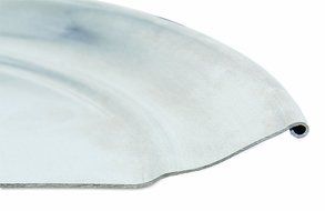 Alegacy HA13 Eagleware Professional Heavy-Duty Aluminum Sloped Rim Pizza Tray, 13-Inch