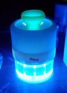 iVid Airpot Desktop Air Cleaner/Purifier Deodorizer, TiO2 Photocatalysis with LED Mood Light N3