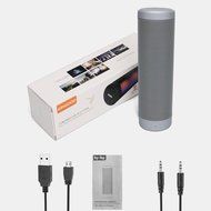 GINGOOD Touch Wireless Bluetooth V4.0 Portable Speaker with Colorful Pulsating LED Lights Silver N8