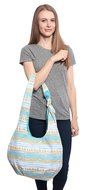 Pier 17 Large Hobo Bag For The Beach and Travel. &#10030;100%. (Ocean Blue) N6