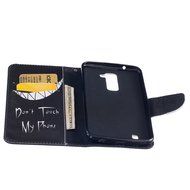 LG K10 Case,LG K10 Cover,ikasus Colorful Painted Premium PU Leather Fold Wallet Pouch Case Flip Stand Credit Card... N28