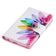 LG K10 Case,LG K10 Cover,ikasus Colorful Painted Premium PU Leather Fold Wallet Pouch Case Flip Stand Credit Card... N30