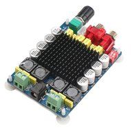 Cyber_Mall TDA7498 2X100W Dual Channel Class D Audio Amplifier Board, DC 24V Digital Stereo Power Amp Module for... N3