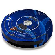 Skin Decal Vinyl Wrap For IRobot Roomba 650 655 Vacuum / Blue Chamelion