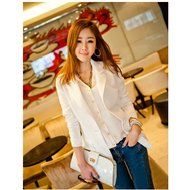Evtech(tm) Women's New Fashion Style Casual Long-sleeved Thin Loose Drape Cardigan Coat Long Wraps Slim Outwear... N15