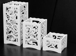 speaker stand d&eacute;cor guard for amazon echo alexa speaker and other bluetoothe speakers white N7