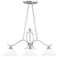 Vaxcel P0086 Darby 36-Inch Island Pendant, Satin Nickel by Vaxcel