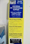 Window Air Conditioner Support Bracket Arm, Insulating Foam, and Window Air Conditioner Cover, 18" 3 Pc Bundle... N3