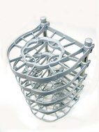 New Pan and Pot Organizer Rack Multi Uses Kitchen Rack Frying Pan Stand Holder N2