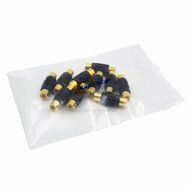 Electop 10 Pack Audio Video RCA Female to Female Coupler Adapter Gold N3