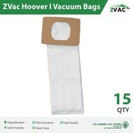 Hoover Type I Hepa Vacuum Bags - 15 Pack - Replaces Part Ah10005 - Made by ZVac