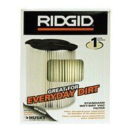 RIDGID VF4000 Shop Vac Filter 1 Layer Wet Dry 5-20 Gal &amp; 6-9 Gal Husky Vacuum N2