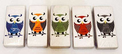 Gicos PI3405A40/45 Radiators Humidifier, Ceramic, Owl Design (Pack of 5) N7
