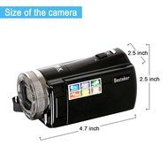 Camera Camcorders, Besteker Portable Digital Video Camcorder HD Max. 16.0 Megapixels 1280*720P DV 2.7 Inches TFT... N11