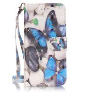 Galaxy Grand Prime Case,ikasus Shiny Glitter Diamond Colorful Art Painting PU Leather Flip Wallet Pouch Stand... N28