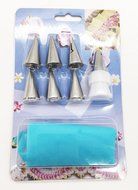 Russian Piping Tips, KOOTIPS 7-piece Stainless Steel Decoration Tips Korean Bobbi Skirt Icing Tips Set Cake Decorating... N3