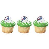 Buffalo Bills Cupcake Rings 24 Count