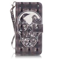 Galaxy Grand Prime Case,ikasus Shiny Glitter Diamond Colorful Art Painting PU Leather Flip Wallet Pouch Stand... N31