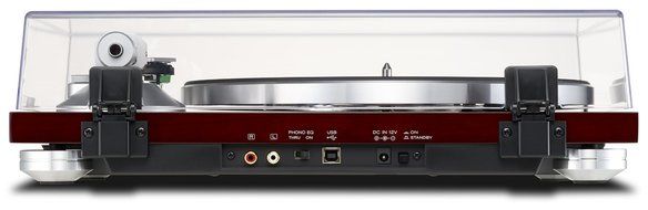 TEAC TN-300 Analog Turntable with Built-in Phono Pre-amplifier &amp; USB Digital Output (Black) N9