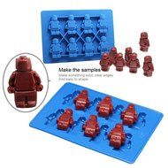 Gwogo Building Brick Silicone Ice Cube Tray Candy Chocolate Mold - 5 Pcs N2