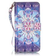 Galaxy Grand Prime Case,ikasus Shiny Glitter Diamond Colorful Art Painting PU Leather Flip Wallet Pouch Stand... N34