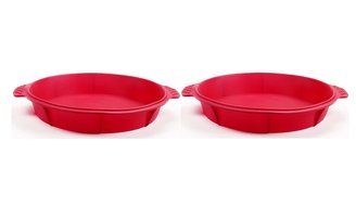 Smartkitch Round Silicone Cake Mold Pan