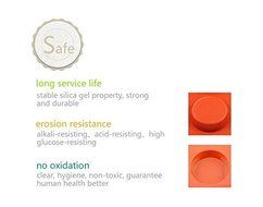 Silicone Cake Mould,DiDaDi 6-Cavity DIY Cake Baking Mould Silicone Mold for Making Delicate Chocolate Desserts... N5