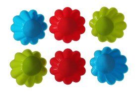 Kids 10 Pc Silicone Cupcake Baking Set