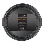 Master Class Non-Stick 9&quot;(23cm) and 8&quot;(20cm) Set of 2 Springform Cake Tins Pans KCMCHBSET3