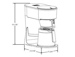 BUNN ST Velocity Brew 10-Cup Thermal Carafe Home Coffee Brewer