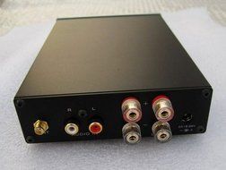 Huanyu InstrumentTDA7498E 160W HIFI Bluetooth Digital Audio Amplifier Dual Track+Power Supply(black)