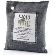 3 Pack of Moso 200G Charcoal Air Purifing Bags-Naturally Helps Removes Odors,Mildew,Mold,Allergens and Moisture...