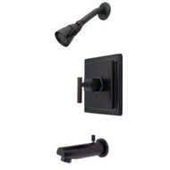 Kingston Brass KB8655CQL Claremont Tub and Shower Faucet, Oil Rubbed Bronze by Kingston Brass