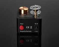 Nobsound NS-01E Mini Tube Headphone Amplifier Stereo HiFi Amp Audio Preamp (Black) N2