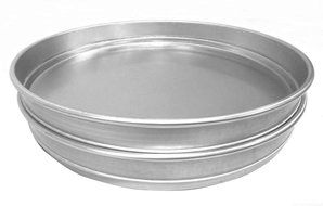 Allied Metal CPHS11X3 Heavy Weight Aluminum Straight Sided Pizza/Cake Pan, Stacking, 11 by 3-Inch