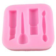 Fashionclubs Silicone Makeup Cosmetic Lipstick Chocolate/Fondant/Candy Mold Mould N2