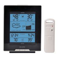 AcuRite 02008A1 Color Weather Station with Forecast, Temperature, Humidity, Barometric Pressure, Intelli-Time... N6
