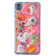 Spritech(TM) 3D Handmade Crystal Phone Case for HTC Desire 626,Helloween Style Monster Pumpkin Design Smartphone... N6
