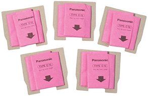 2 Panasonic Canister Vacuum Cleaner Type C-13 Bags Genuine Part # AMC-S5EP