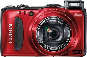 Fujifilm FinePix F550EXR 16 MP CMOS Sensor Digital Camera with 15x Optical Zoom (Red) N3