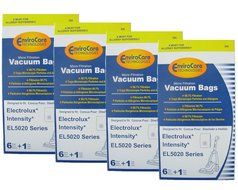 24 Electrolux Intensity EL5020 Series Mico Filtration EL206 A Bags &amp; 4 Filter, Upright, Eureka Maxima Canister...
