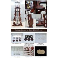 Dutch Q Cold Brew Coffee Iced Coffee Maker Wooden Eiffel Tower Home Hand Drip Dutch Machine &PDF English File...