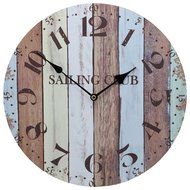 MuLuo 12 inch Round quartz Wood Wall clocks silent meeting room home watches H N12