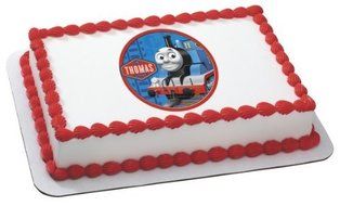 Thomas the Train Edible Icing Image