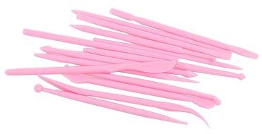 BleuMoo Fondant Cake Decorating Sugarcraft Paste Flower Modelling Tools Set Kit (Yellow) N4