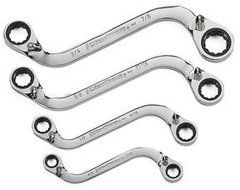 4Pc S-Shape Revrsbl Rtchtng Wr Sae by KD Tools